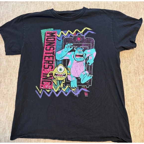 Disney Other - Disney Monsters Inc Sulley Mike Wazowski Graphic T-Shirt Adult Large